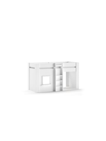 58 aufm Kessel SPIELBETT Karrie 206x120x105 aus MDF in Weiß