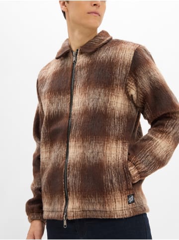 Santa Cruz Hemdjacke Hideout in braun beige - 0001