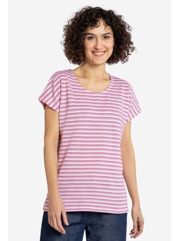 elkline T-Shirt Ocean Vibes in pink - stripes