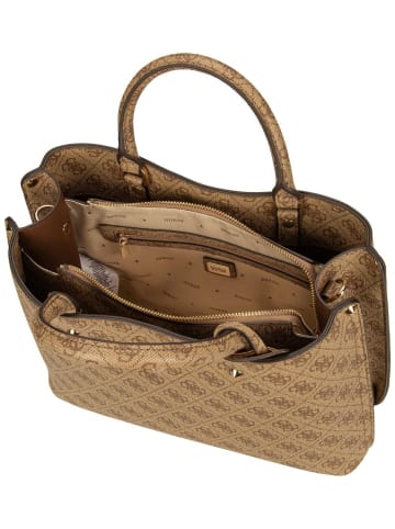 Guess Handtasche Meridian II Girlfriend SAT 74060 Logo in Latte
