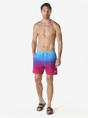 KOROSHI Herren surfer badeanzug in ganzkÃ¶rperdesign in bunt