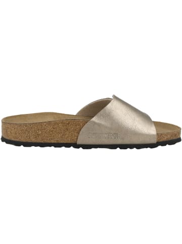 Birkenstock Sandale Catalina Cushion Buckle Birko-Flor schmal in braun