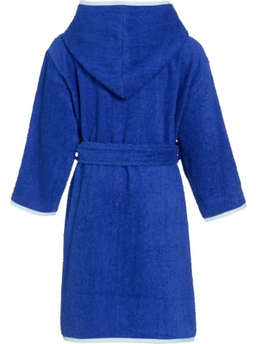 Playshoes Bademantel "Frottee-Bademantel Hai" in Blau