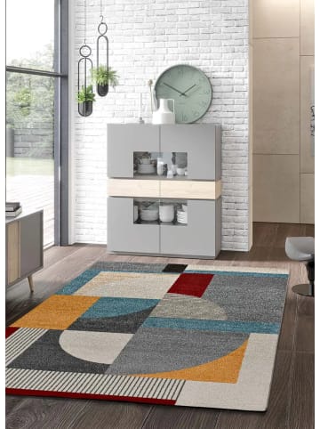 Atticgo Kurzflor-Teppich ADRA in mehrfarbig