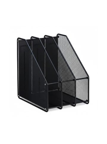 relaxdays Stehsammler in Schwarz - (B)24 x (H)31,5 x (T)29 cm