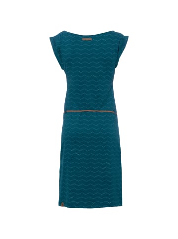 ragwear Jerseykleid Tagg Zig Zag in dark green