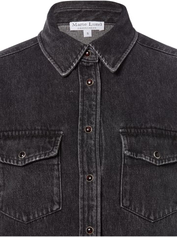 Marie Lund Jeansbluse in schwarz