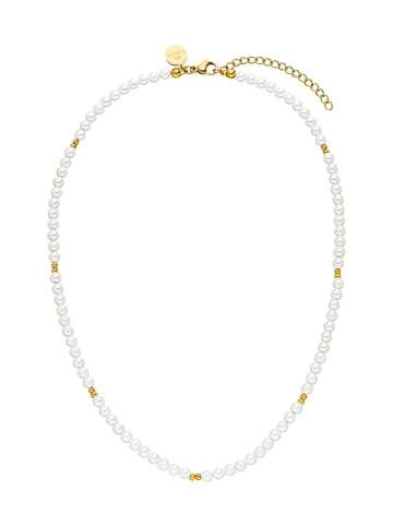 PURELEI Perlenkette Finesse 45 cm in Gold