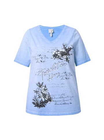 Ulla Popken Shirt in himmelblau