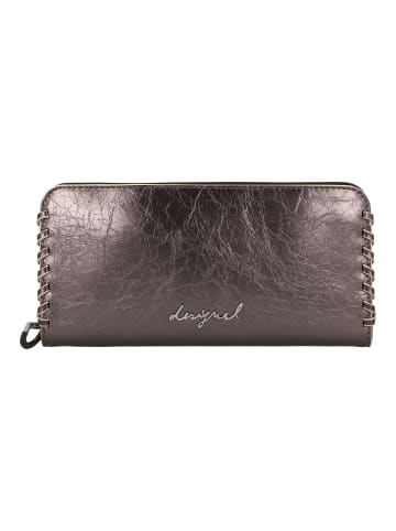 Desigual Fiona Geldbörse 20.5 cm plata oscura