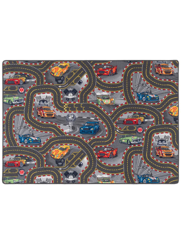 Snapstyle Kinder Spiel Straßen Teppich Racer in Bunt