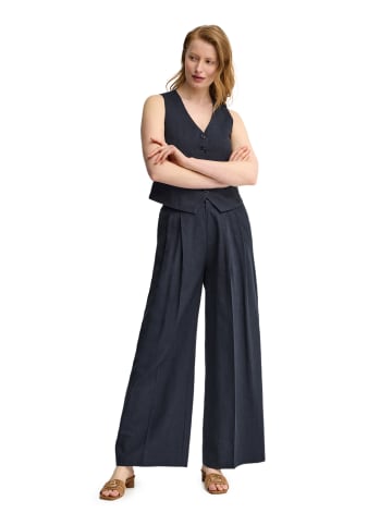 Polo Club Westen VERONA LINEN VEST W in Navy Blau