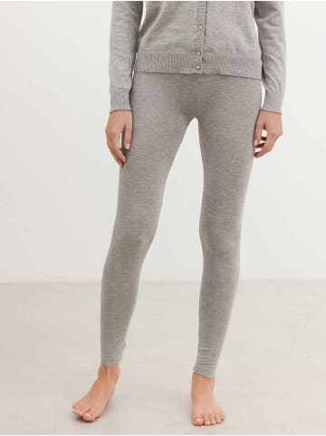 Noa Noa Leggings Lang AlmaNN in Grey Melange