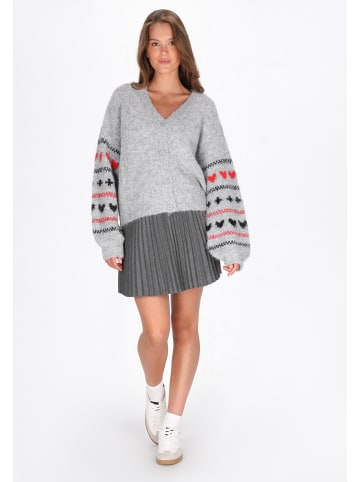 myMo Women Cardigan in light grey