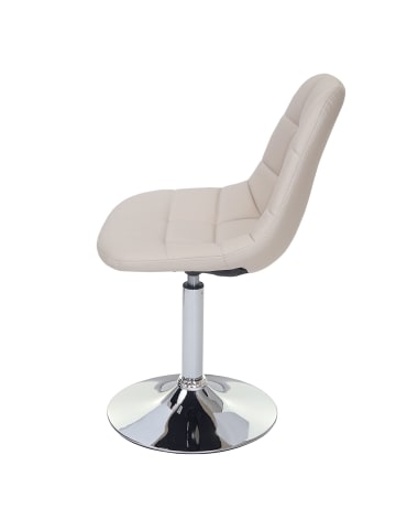 MCW 2er-Set Esszimmerstuhl A60, Kunstleder creme