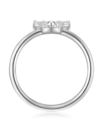 Glanzstücke München Ring Schmetterling aus Sterling Silber mit Zirkonia in silber