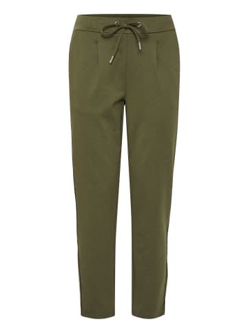 b. young BYRIZETTA DECO PANTS 3 - JERSEY Regular fit in Olive Night