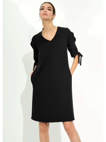 Alba Moda Elegantes Freizeitkleid mit Schlitz in schwarz