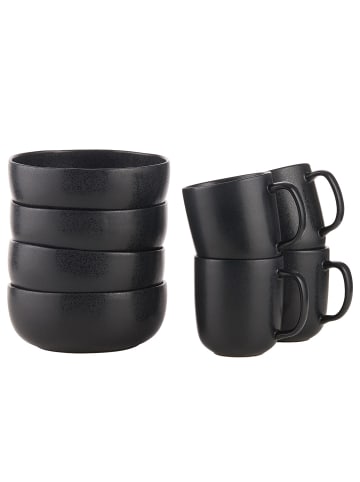 Butlers Butlers Frühstücks-Set CASA NOVA 8-tlg. in Schwarz