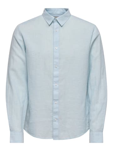 ONLY & SONS Hemd in Cashmere Blue