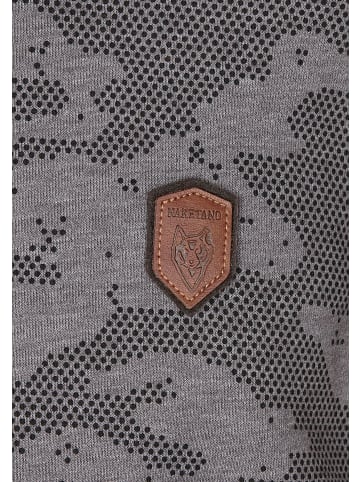 naketano Sweatshirt Rainerius Dark Grey Melange (Camouflage)