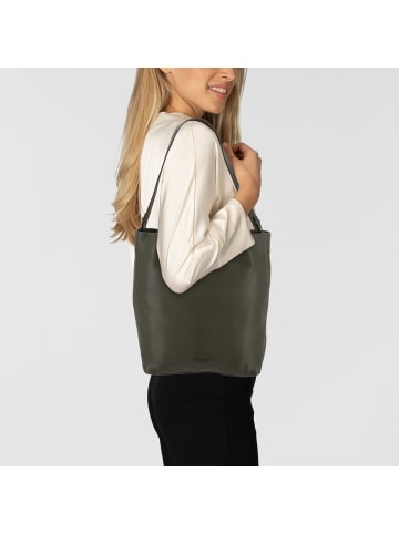 Liebeskind Berlin Hera Shopper Tasche L Leder 37 cm cypress green