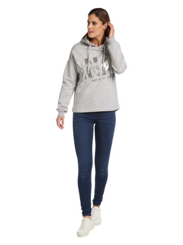 Bruno Banani Kapuzensweatshirt Chang in Grau / Melange