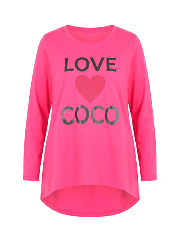 MIAMODA Shirt in neon berry