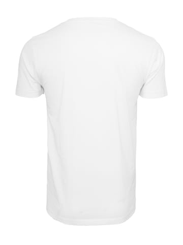 Mister Tee T-Shirt kurzarm in white