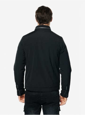 KOROSHI Leichte, kurze technische Bikerjacke in Schwarz