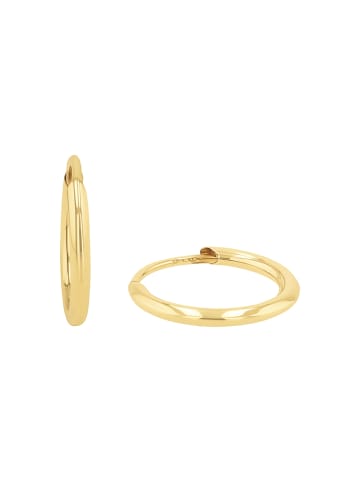 Amor Creolen Gold 585/14 ct in Gold