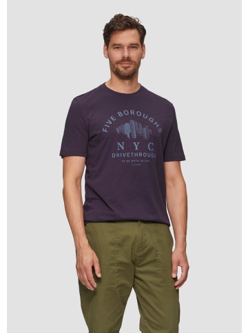 s.Oliver T-Shirt in 48D2_aubergine