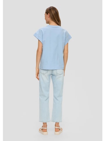 s.Oliver T-Shirt in 53D0_himmelblau