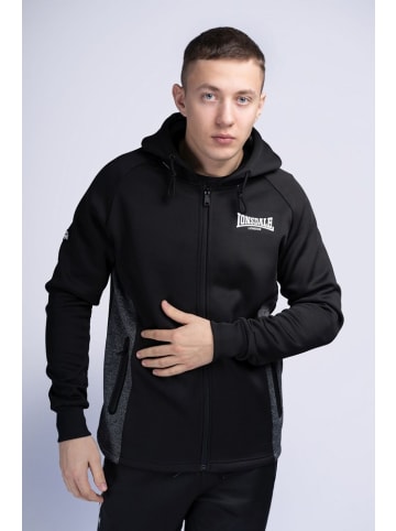 Lonsdale Jacke "Saltash" in Schwarz