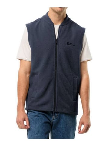 Jack Wolfskin Fleeceweste LIGHT CURL VEST M in Blau