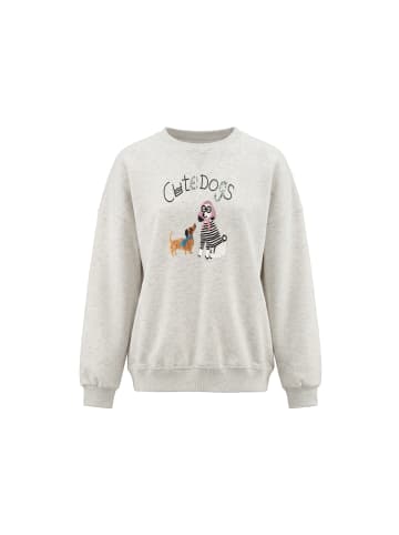 myMo Women Sweatshirt in Offwhite