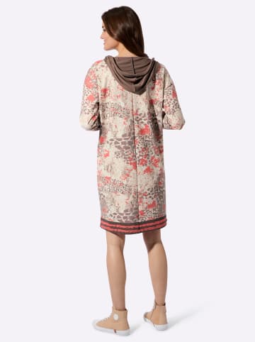 WITT WEIDEN Druckkleid in sand-dunkeltaupe-bedruckt