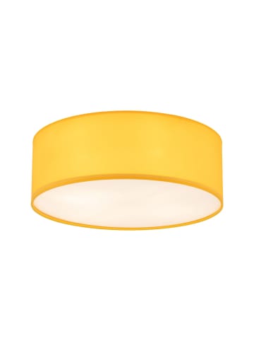 Licht-Erlebnisse Deckenlampe (B)38 x (L)38 x (H)14 cm in Weiß Gelb