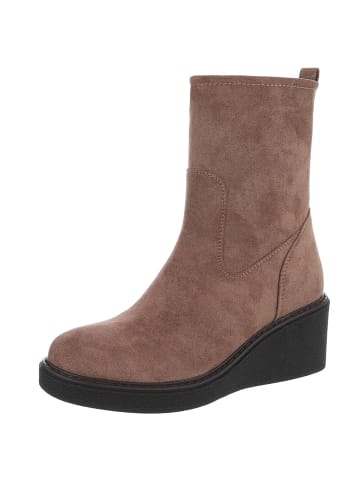 Ital-Design High Heel in Hellbraun