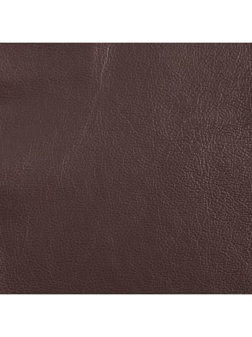 58 aufm Kessel POLSTERHOCKER Kaylah Echtleder burgund