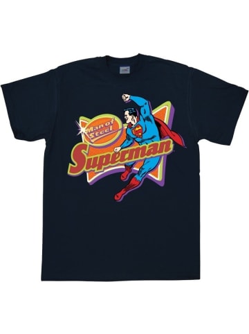 Superman Shirt in Schwarz