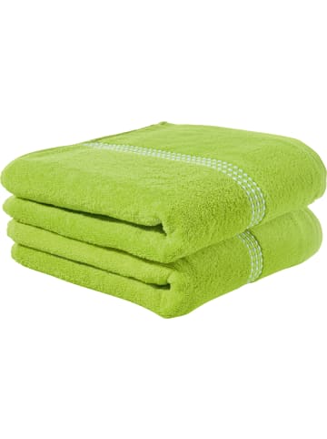 Erwin Müller Duschtuch 2er-Pack Mannheim in apfelgrün