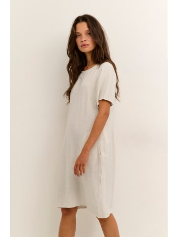 Kaffe Kleid KAliny Regular fit in Light Sand Linen