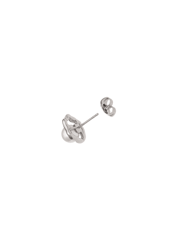 faina Women Earrings in Silver White