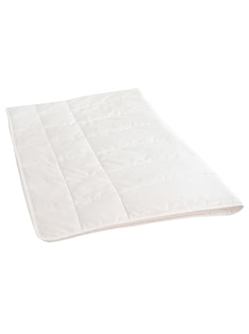 f.a.n. Frankenstolz Baby Alpaka Naturhaar Bettdecke leicht in weiß