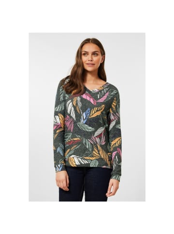 Cecil Sweatshirt in pine green melange