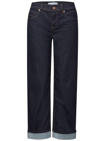 Street One Straight Leg Jeans in Rinse Blue Washed