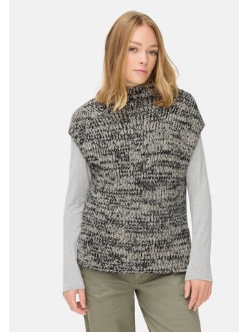 Camel Active Strickpullunder mit Stehkragen in Grau