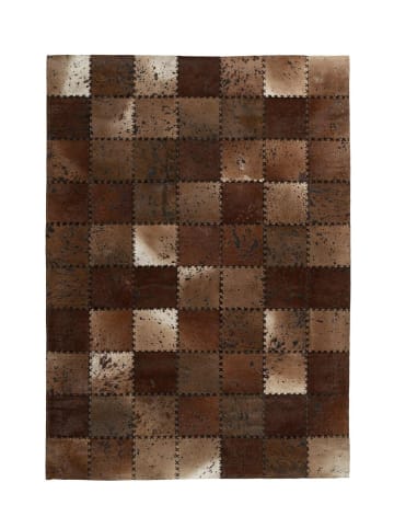 Arte Espina Kurzflor Teppich Voila 125 in braun - rechteckig