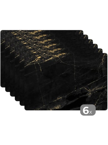 MuchoWow Platzset - Tischset (6-teilig) Orange